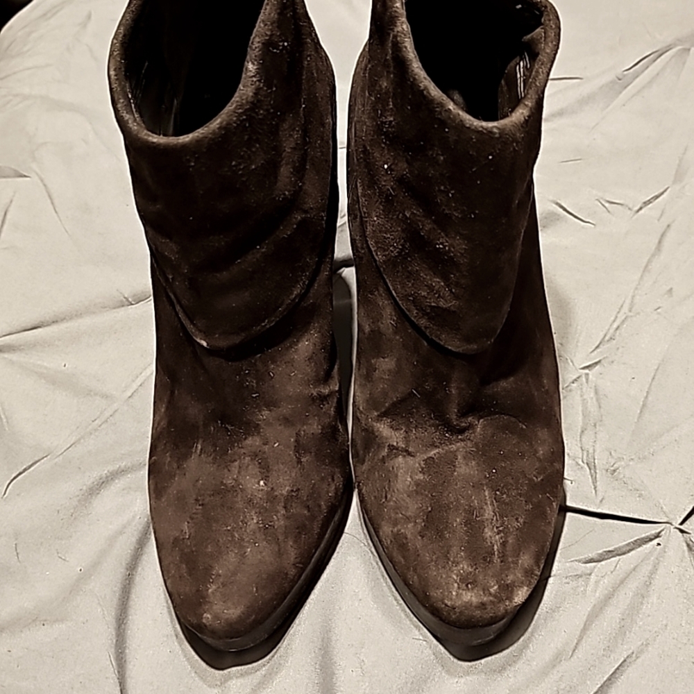 Women's platform booties